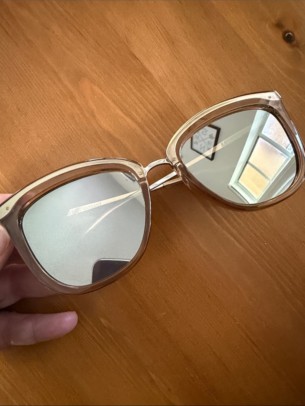 Le Specs Sunglasses with Mirror Lens